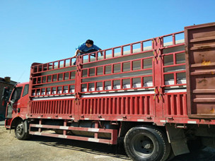 胶固粉发货现场